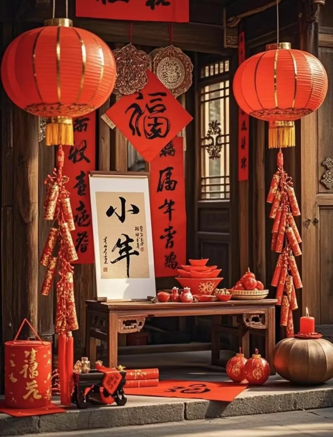 過小年，迎大年，人間至味是團圓